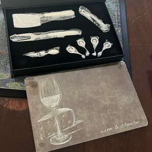 Wine and Cheese Board